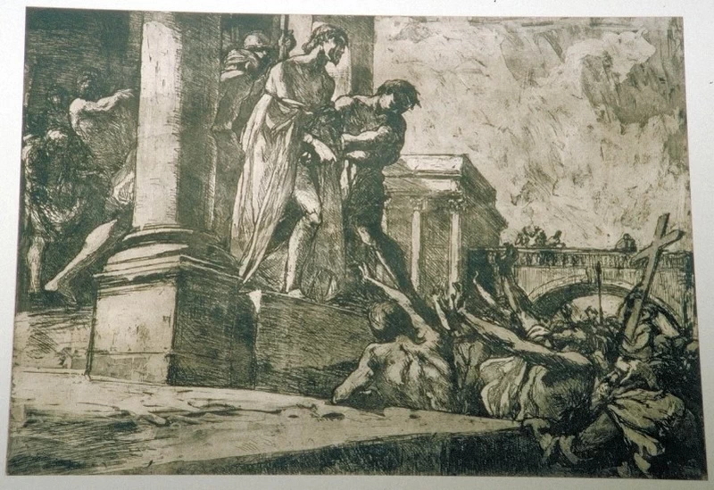 Via Crucis, Gesù Cristo condannato a morte
